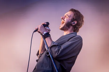 Editors op het Noordpodium tijdens Pinkpop 2023