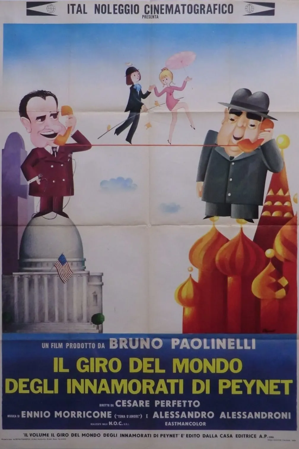 Il Giro del mondo degli innamorati di Peynet poster