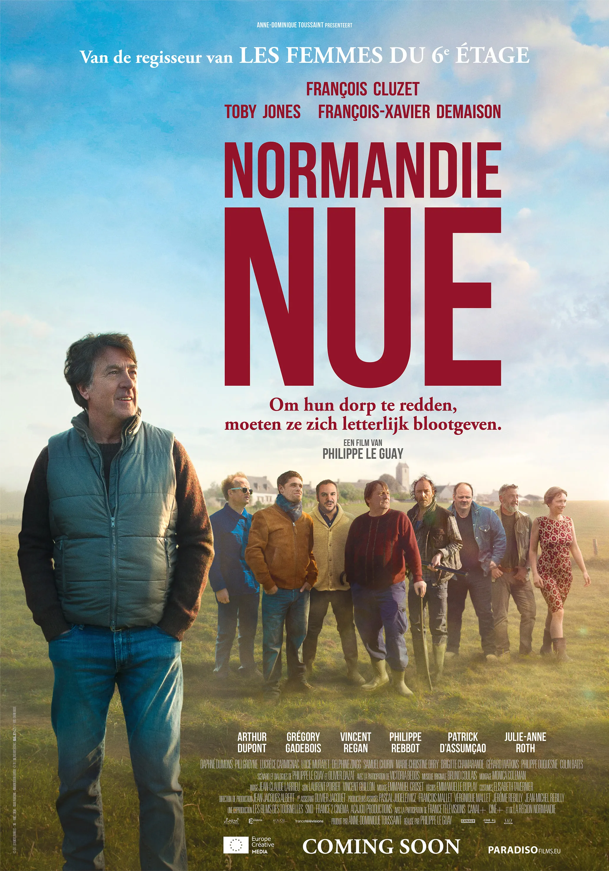 Normandie nue poster