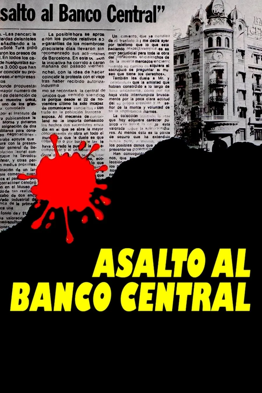 Asalto al Banco Central poster