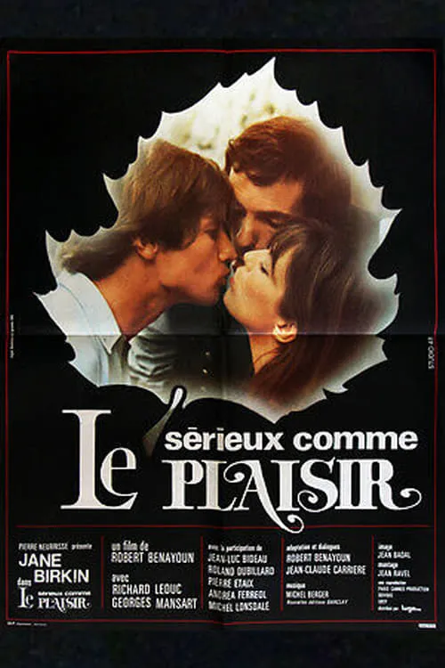 Sérieux comme le plaisir poster