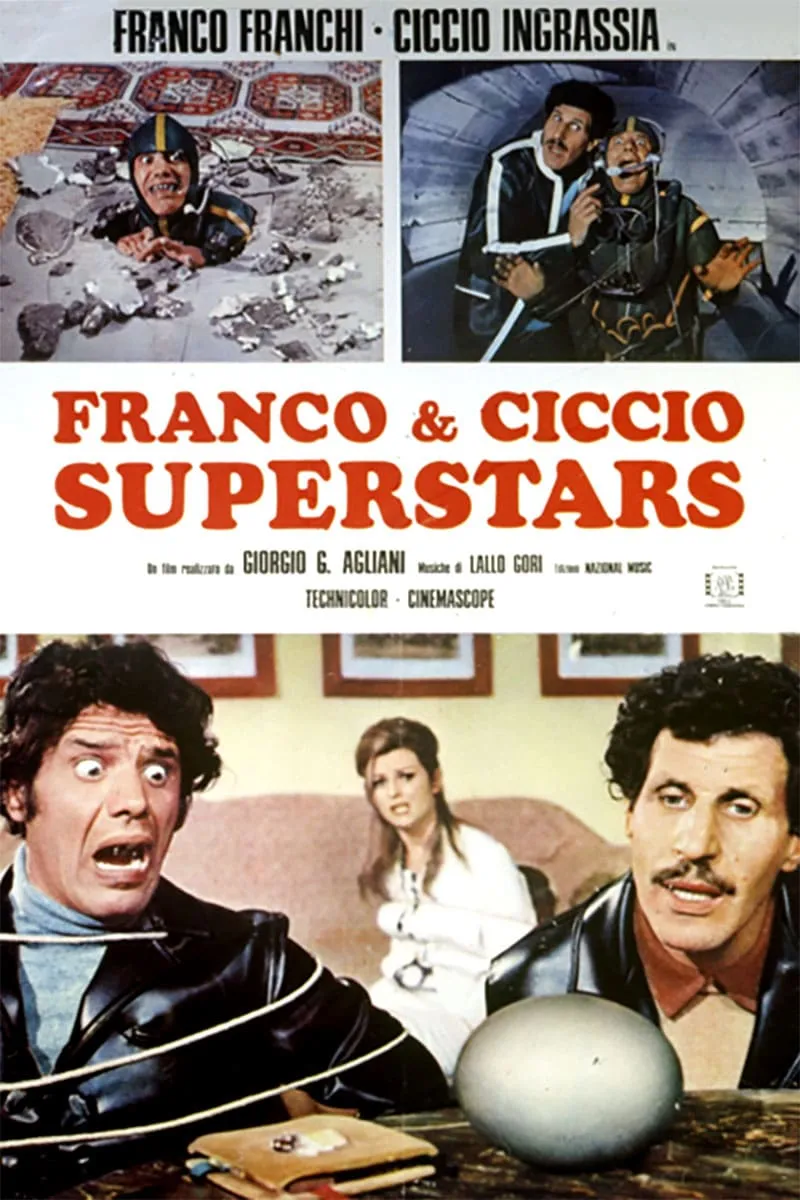 Franco e Ciccio superstars poster