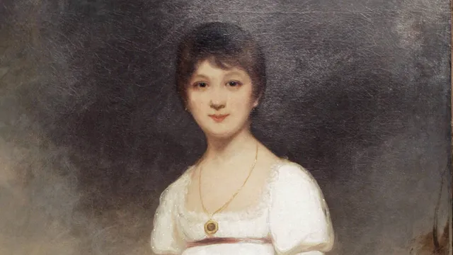 geschilderd portret van Jane Austen