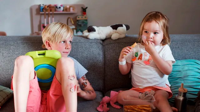 Broer (Jens of Tim?) en Bente