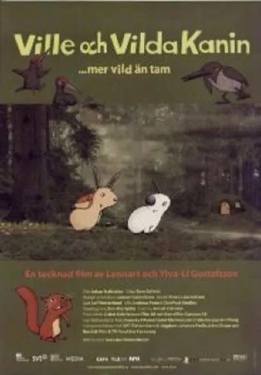 Willie en het wilde konijn poster