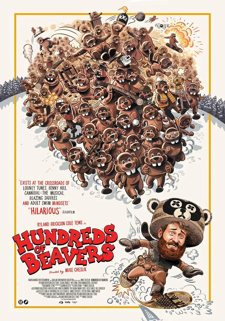Hundreds of Beavers poster