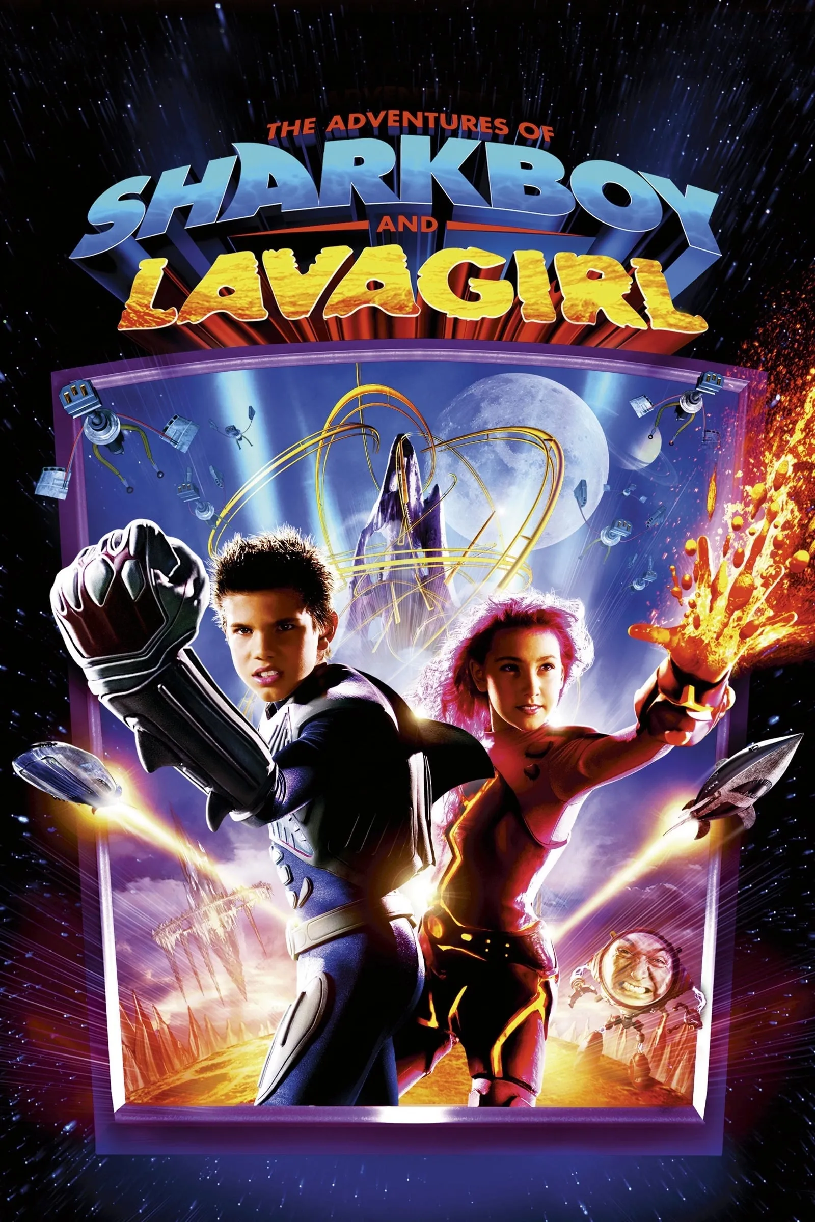 The Adventures of Sharkboy and Lavagirl 3-D poster