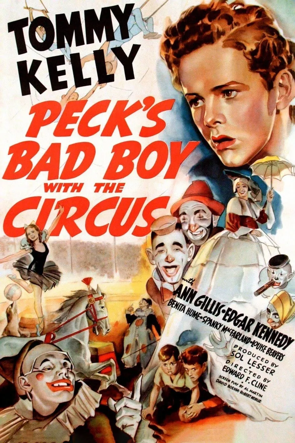 Peck's Bad Boy With the Circus poster
