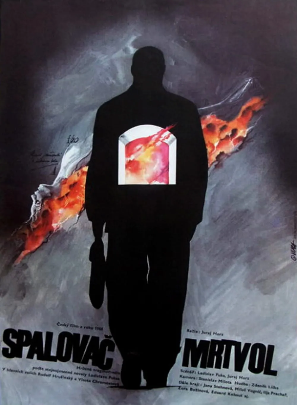 Spalovac mrtvol poster