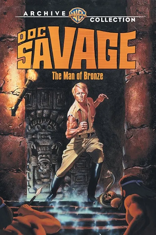 Doc Savage, The Man of Bronze poster