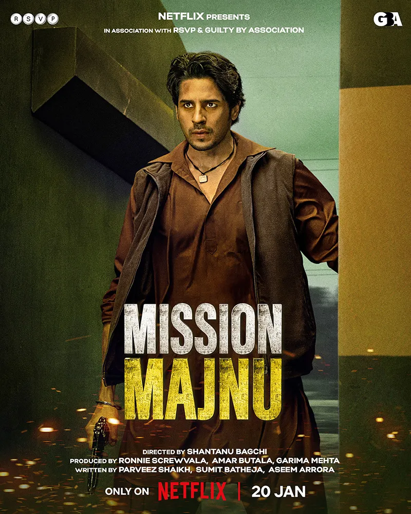 Mission Majnu poster