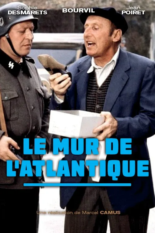 Le mur de l'Atlantique poster