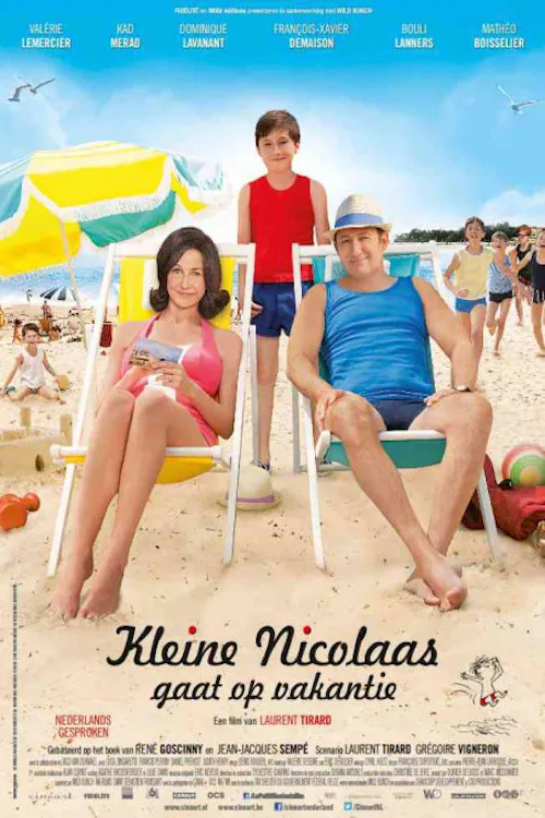 Kleine Nicolaas gaat op vakantie poster