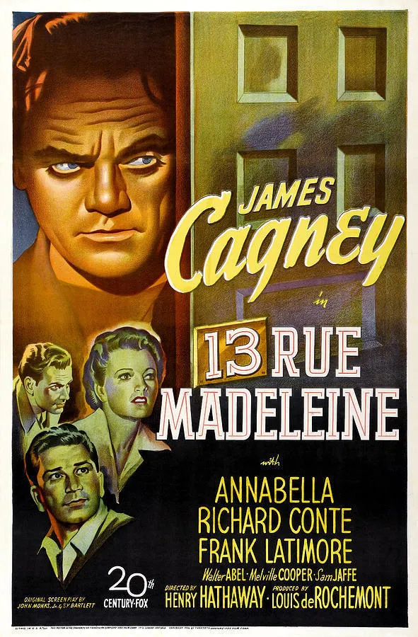 13 Rue Madeleine poster