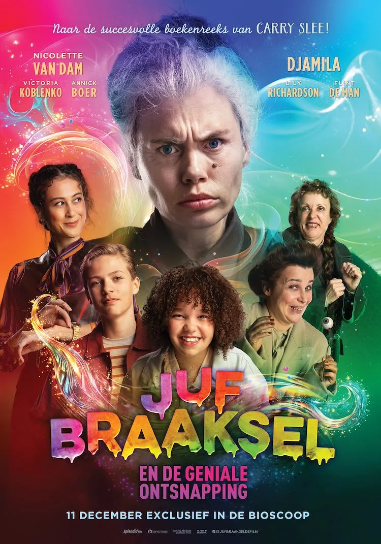 Juf Braaksel en de geniale ontsnapping poster