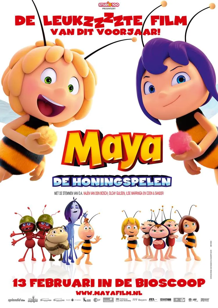 Maya: De Honingspelen poster