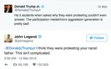 John Legend vs Donald Trump Jr