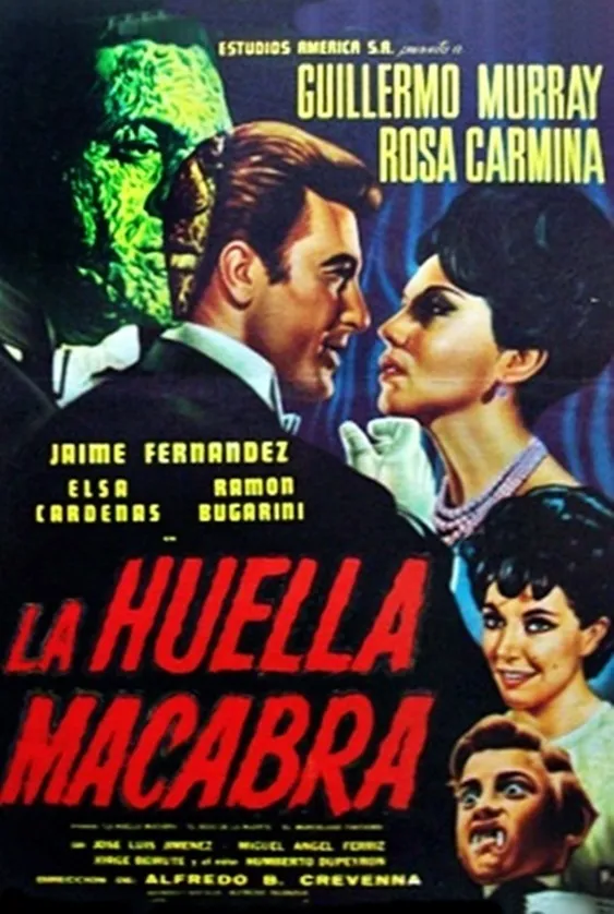 La huella macabra poster