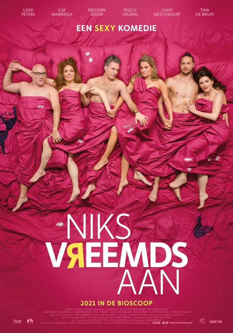 Niks vreemds aan poster