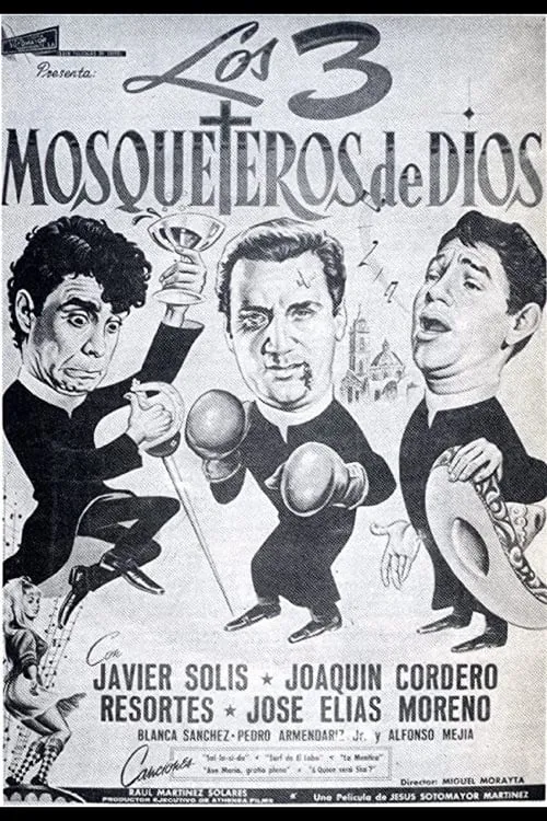 Los tres mosqueteros de Dios poster