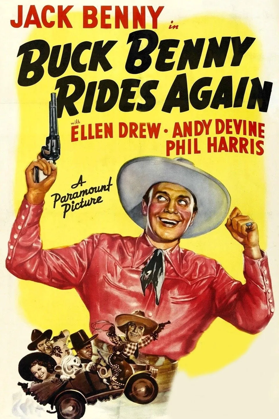 Buck Benny Rides Again poster