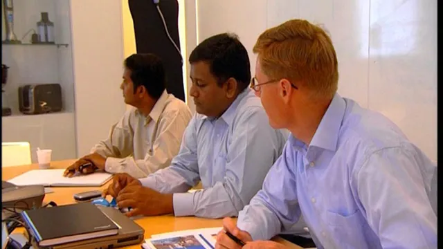 Het Woodstove Management team van Philips Nederland vergadert te Amsterdam