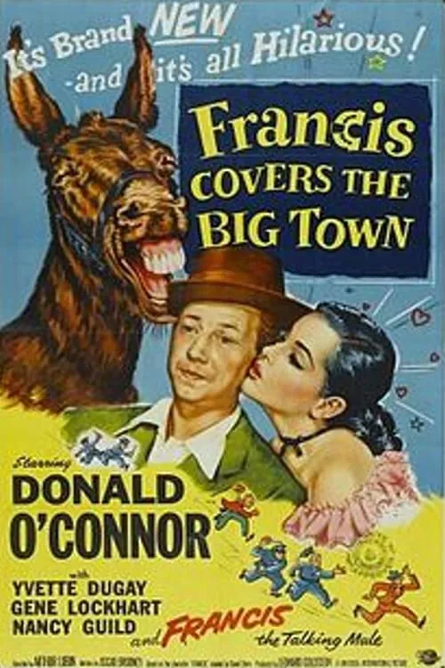 Francis Covers the Big Town poster