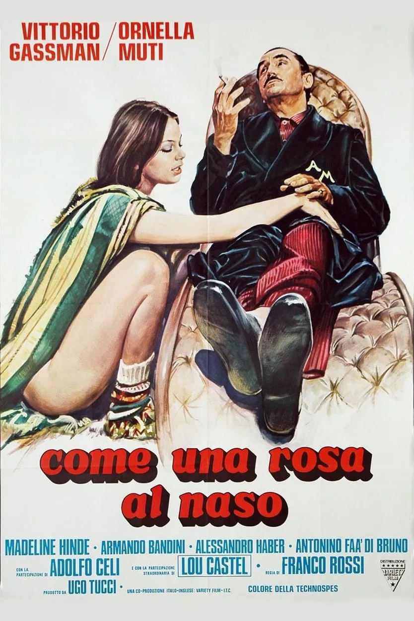 Come una rosa al naso poster