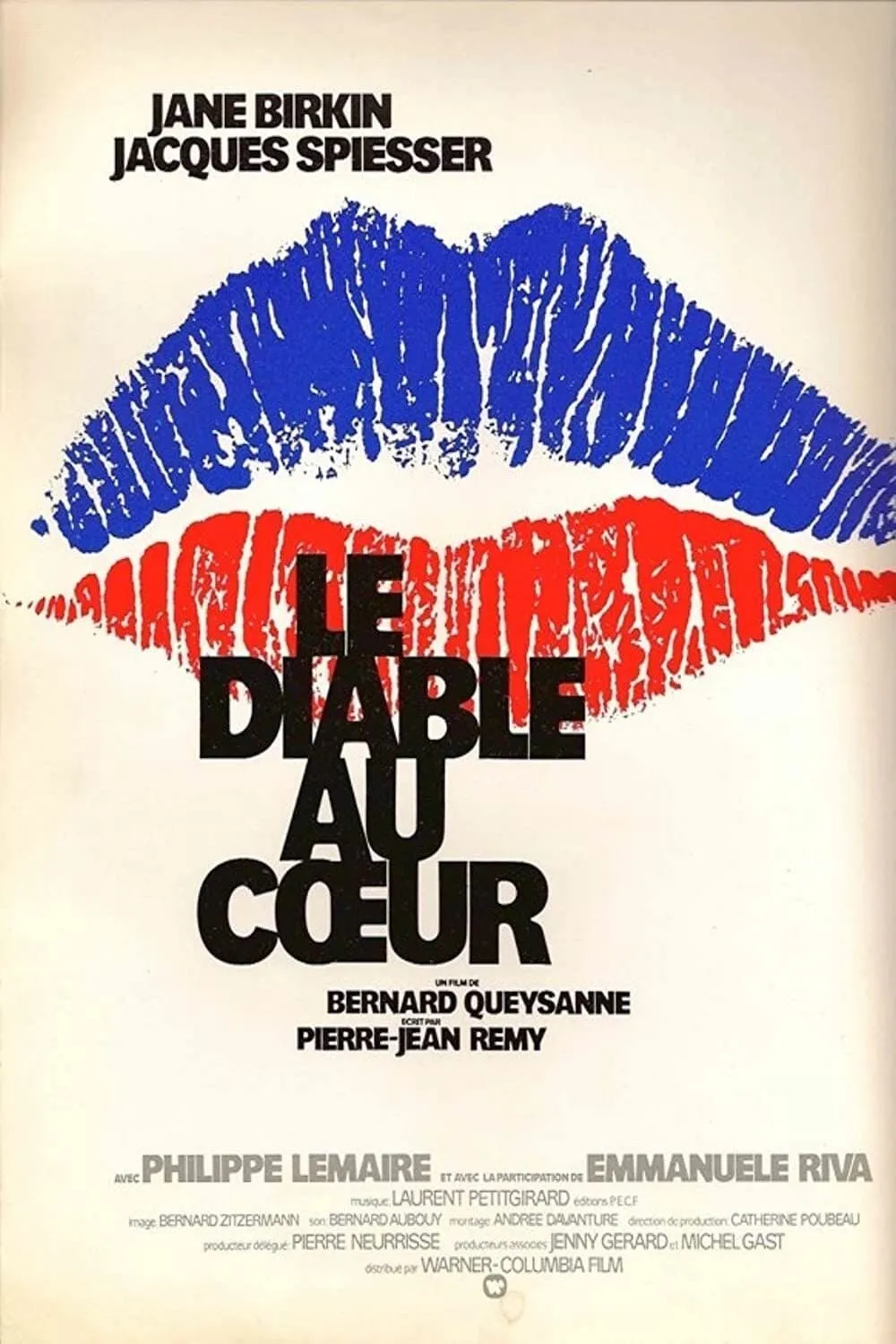 Le Diable au coeur poster