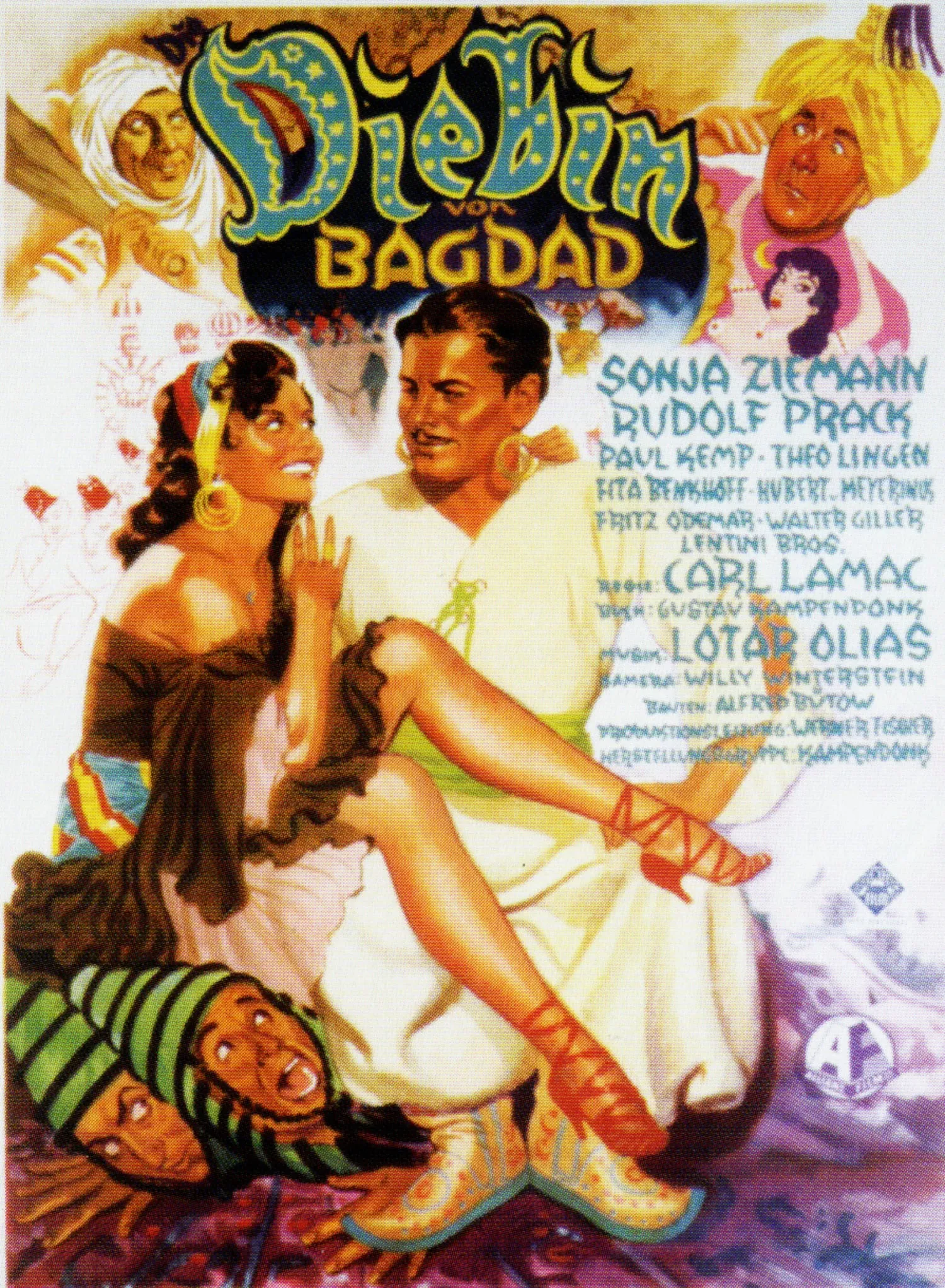 Die Diebin von Bagdad poster