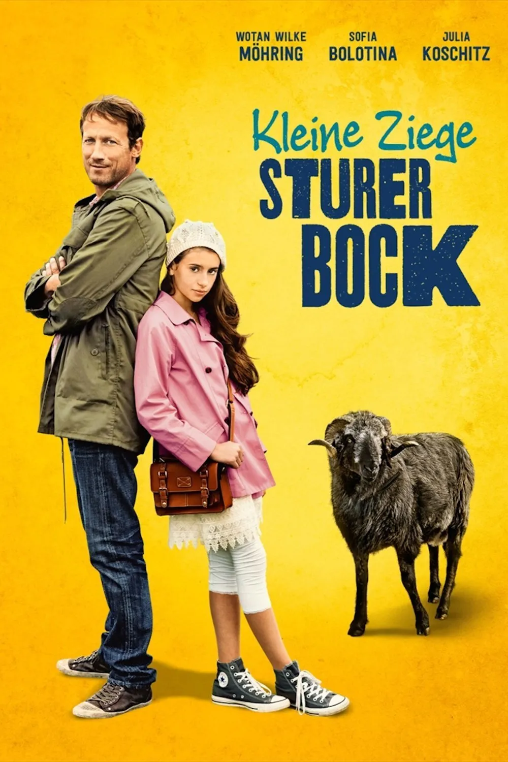 Kleine Ziege, sturer Bock poster