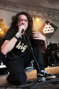Trash Talk live op Lowlands 2012.