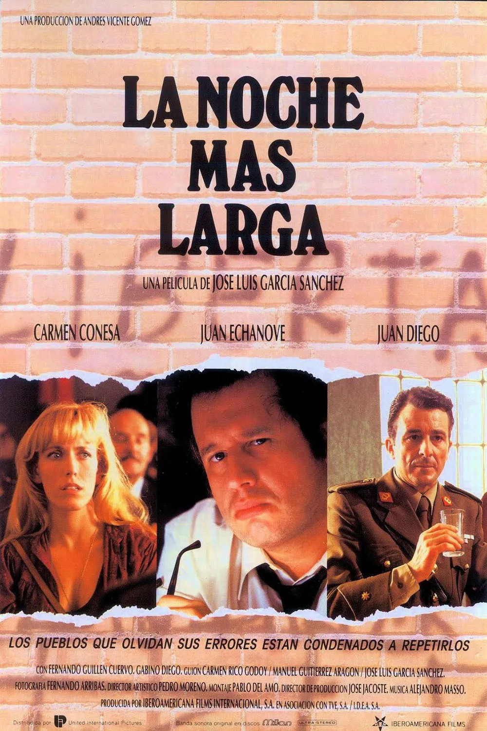 La noche mas larga poster