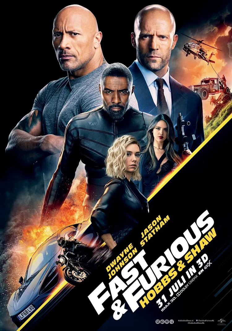 Fast & Furious: Hobbs & Shaw poster