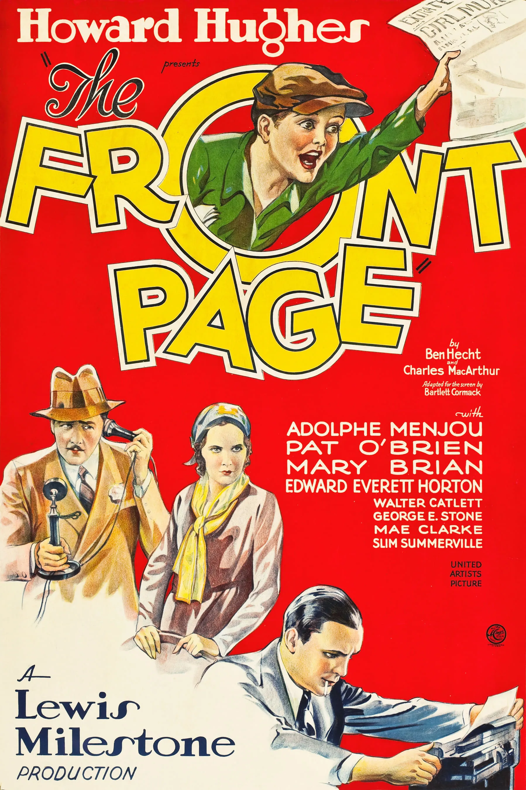 The Front Page poster