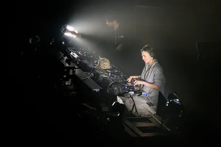 Nina Kraviz tijdens de Awakenings donderdag op ADE21