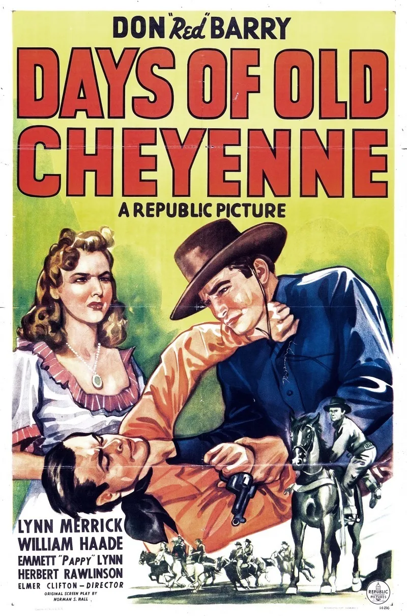 Days of Old Cheyenne poster