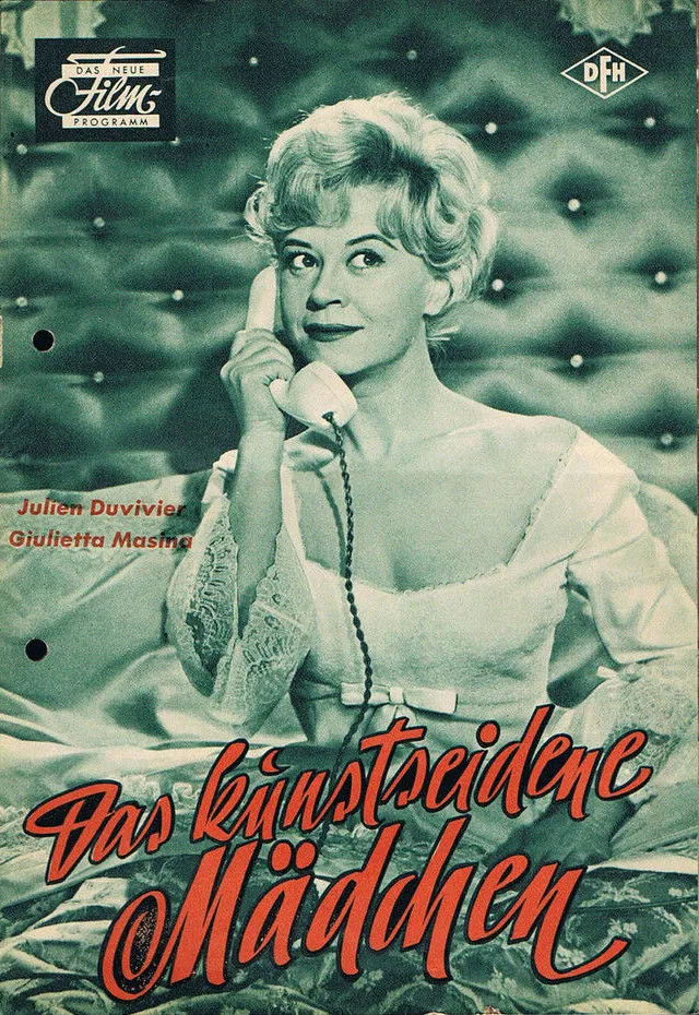 Das kunstseidene Mädchen poster