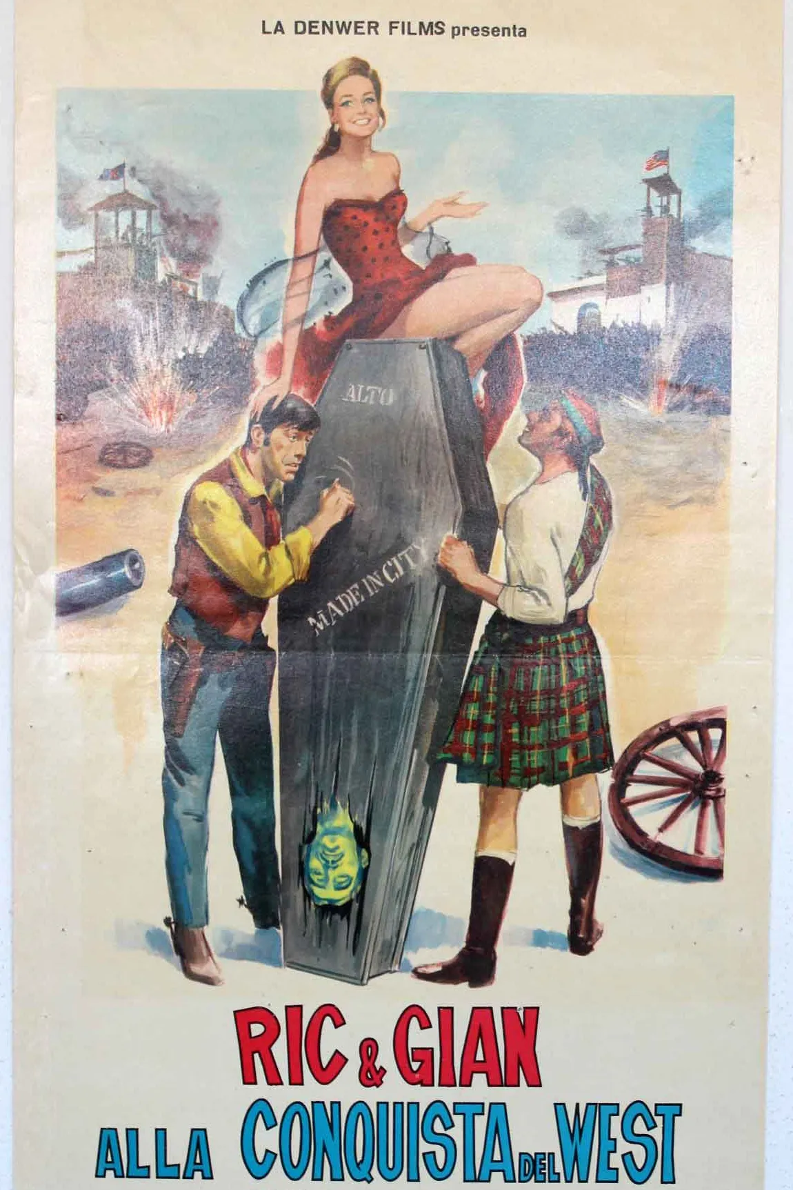 Ric e Gian alla conquista del west poster