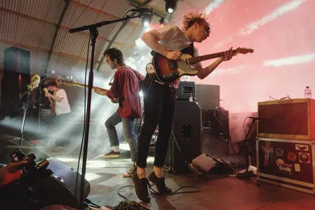 Canshaker Pi live op Lowlands 2017