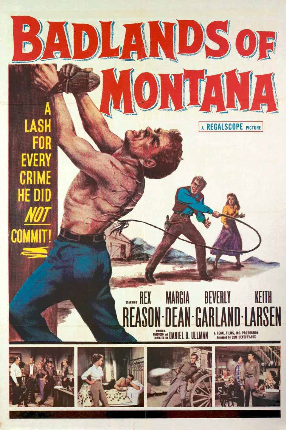 Badlands of Montana poster