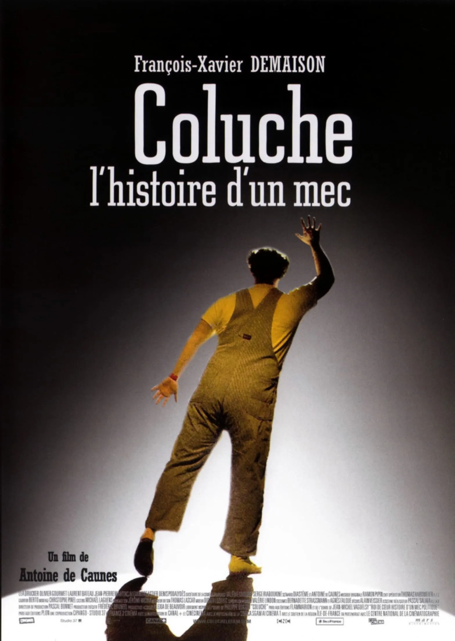 Coluche, l'histoire d'un mec poster