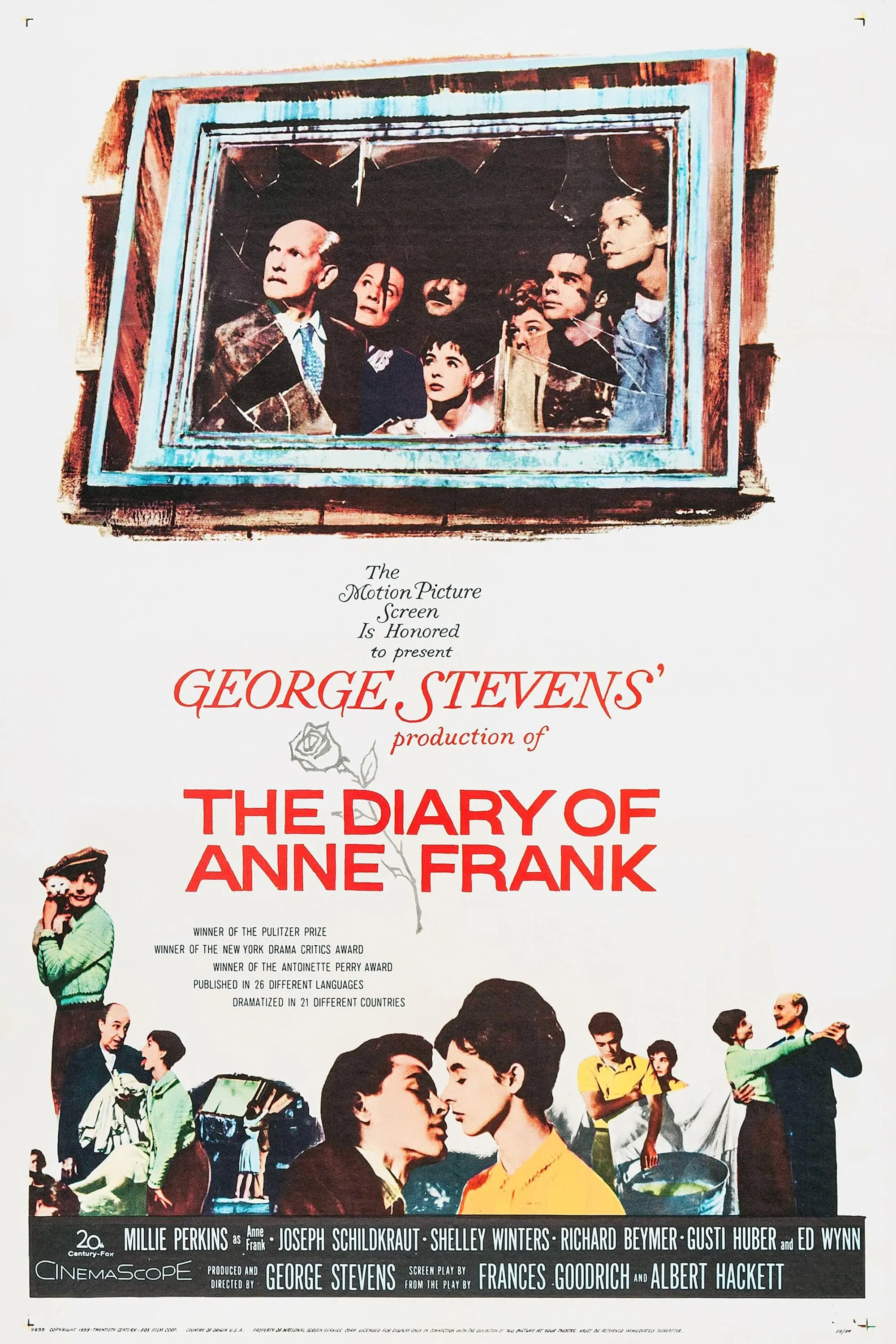 The Diary of Anne Frank poster