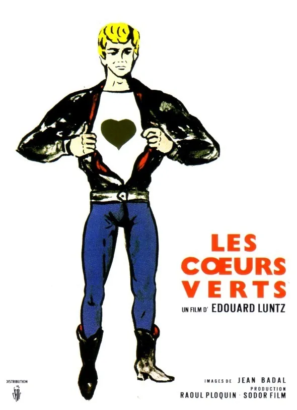 Les coeurs verts poster