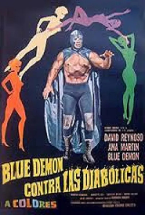 Blue Demon contra las diabólicas poster
