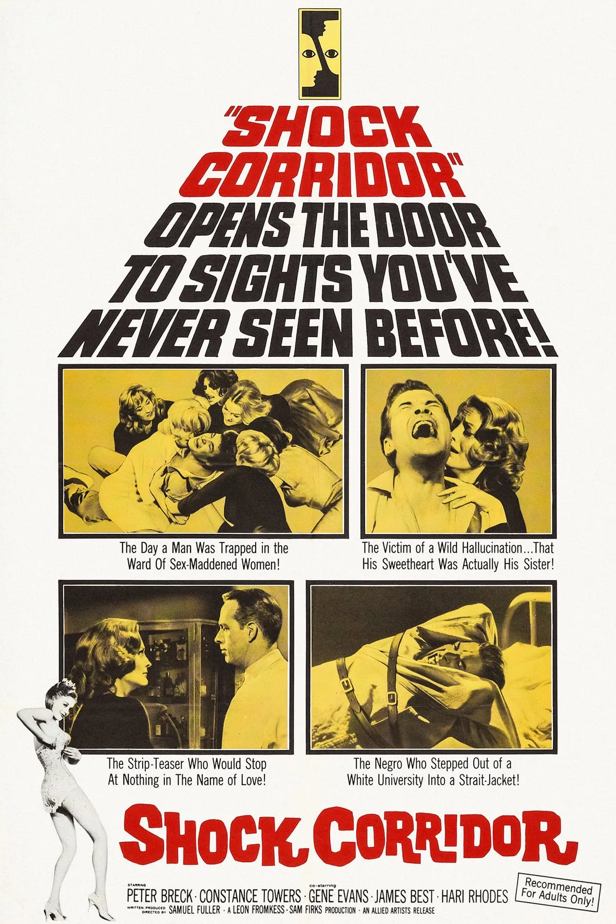 Shock Corridor poster