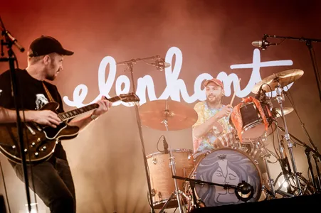 Elephant in de India op Lowlands 2024