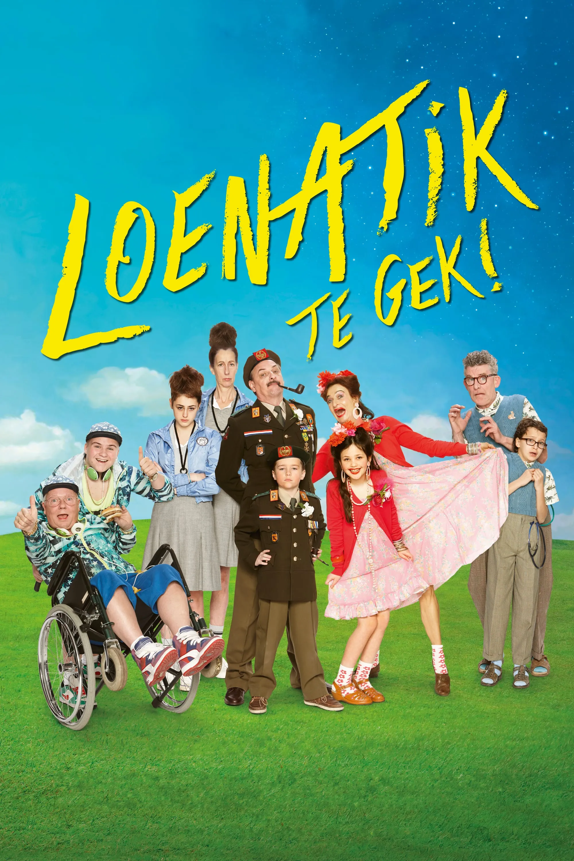 Loenatik, te gek! poster