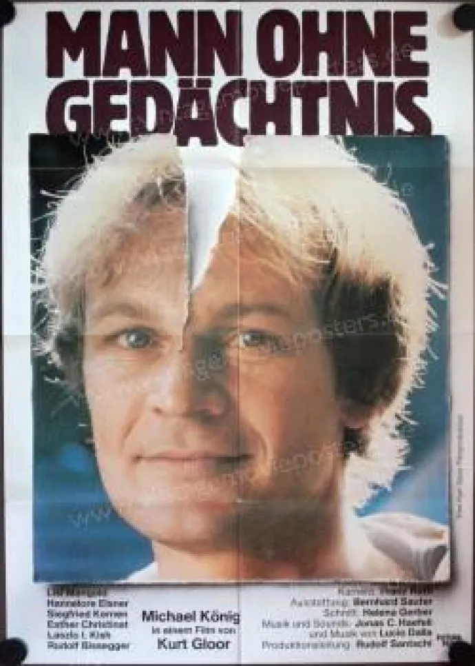 Mann ohne Gedächtnis poster