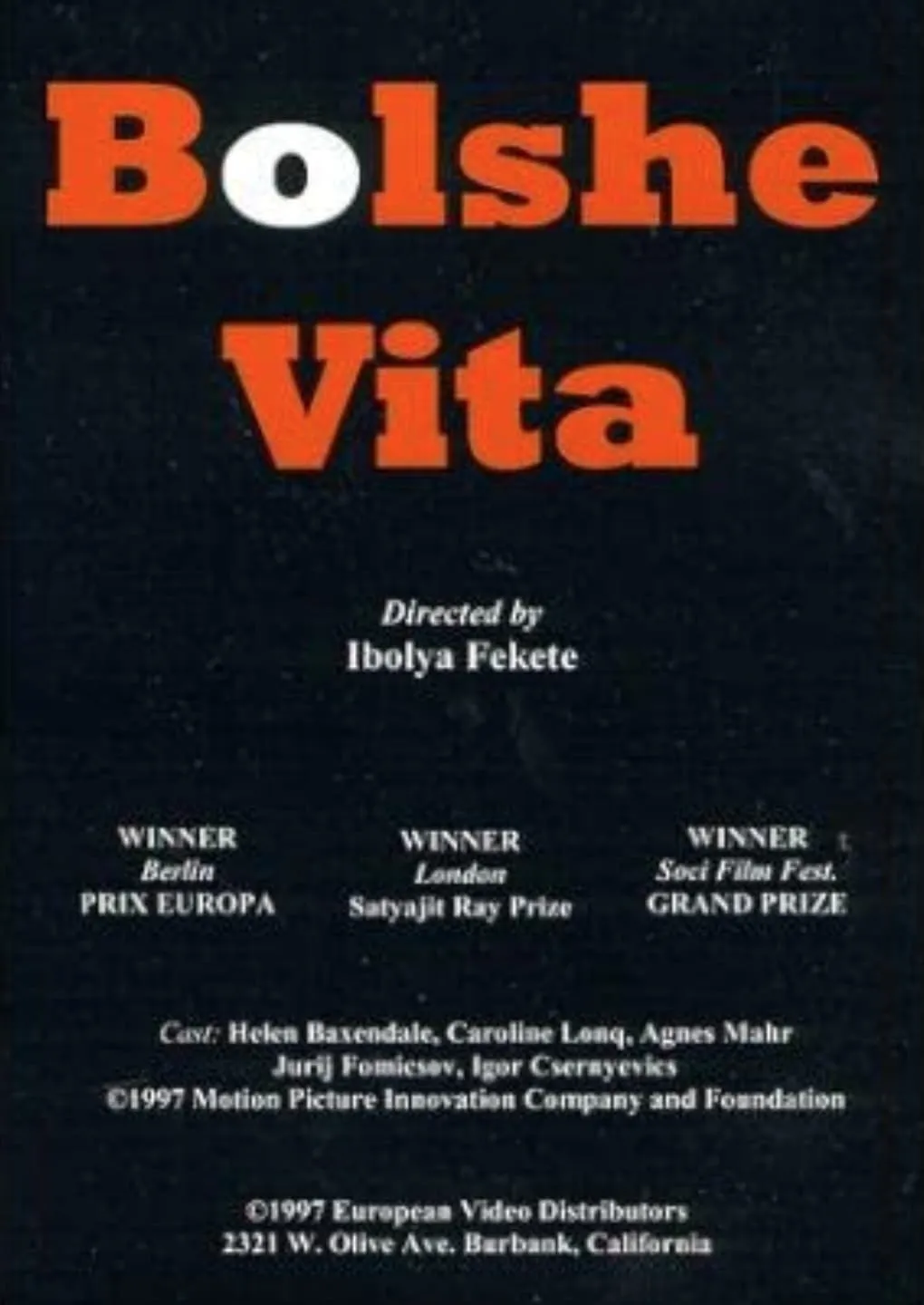 Bolse Vita poster